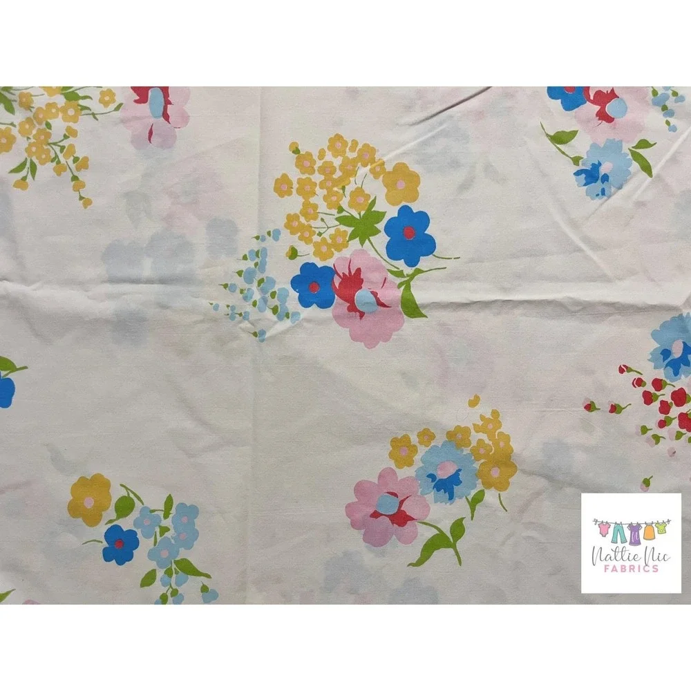 Vintage pair‎ of pillowcases, pretty colors, Pacific